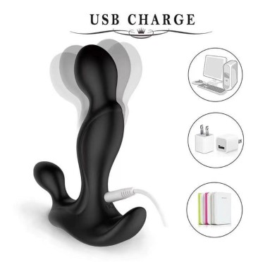 Prostate Twister Rechargeable Prostate Stimulator Black